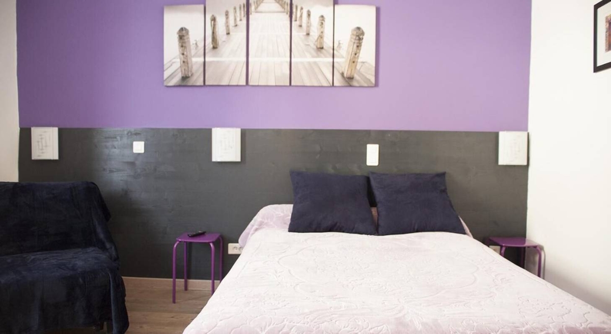 Chambre Parme - Aux Lys D'Or - restaurant REALVILLE - brasserie caussade