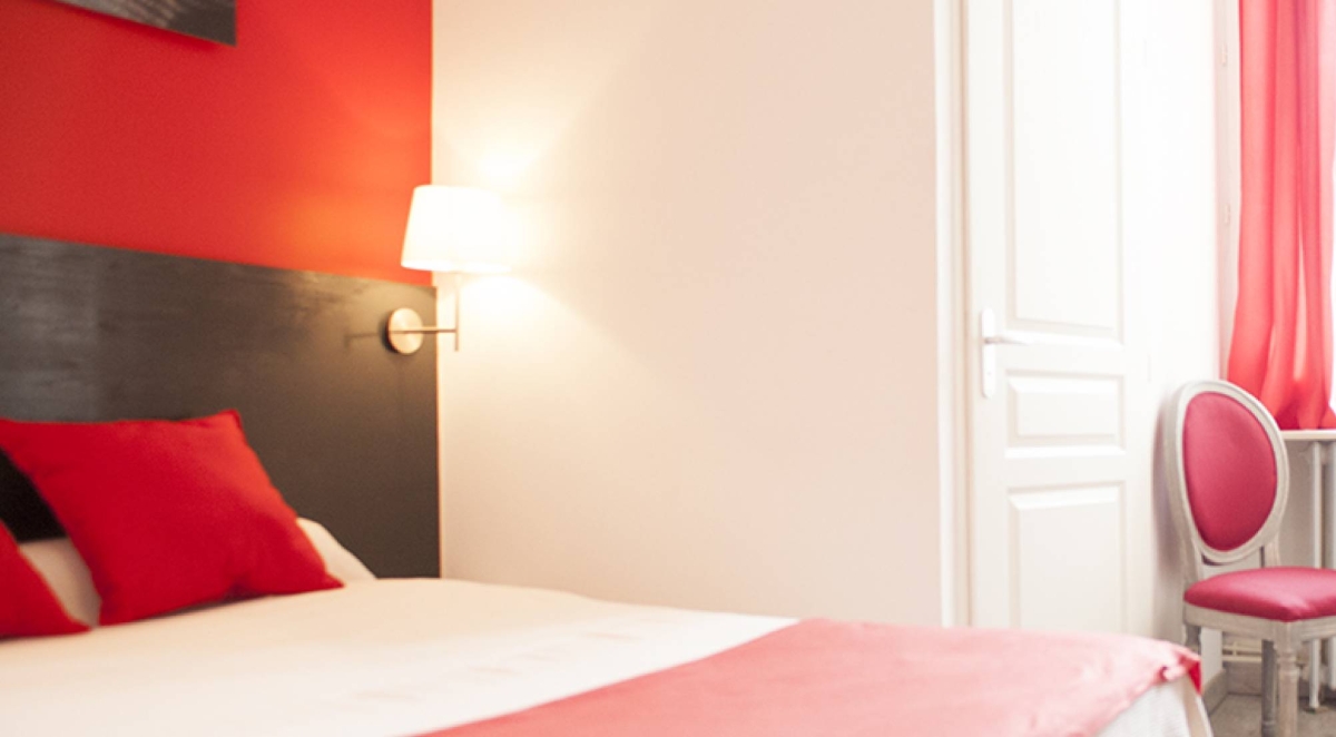 Chambre Parme - Aux Lys D'Or - restaurant REALVILLE - top resto REALVILLE