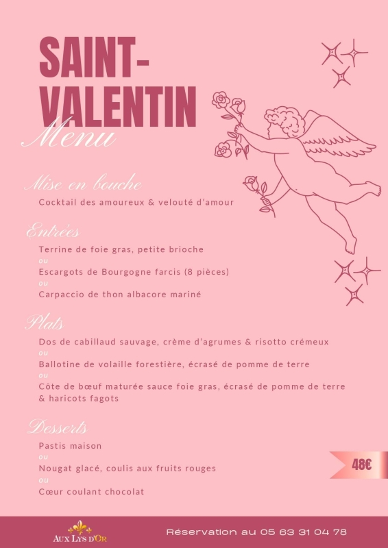 Aux Lys D'Or - restaurant CAYRAC - restaurant caussade - restaurant gastronomique caussade - restaurant a caussade - manger a REALVILLE