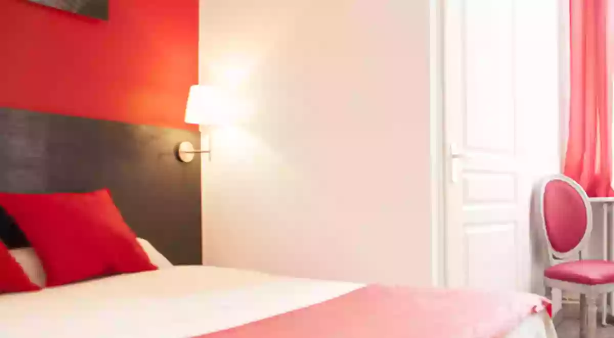 Hôtel Réalville - 82 - Chambre Coquelicot - meilleur resto REALVILLE